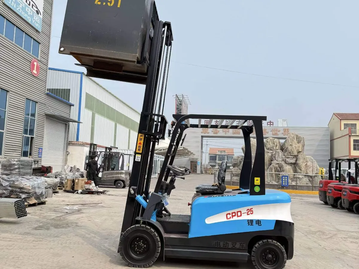 Representative CPD-25 electric forklift configuration